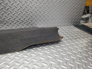 W124 Cabriolet fuel tank cover carpet gray used OEM