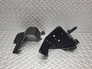 R230 rear left trunk bulkhead firewall mount bracket used OEM