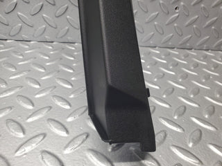 W210 rear left inner window frame cover black used OEM