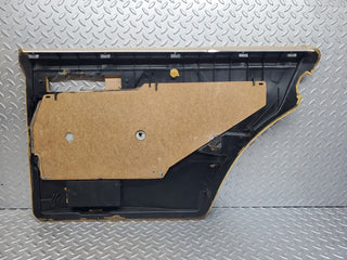 W126 rear left door card beige used OEM
