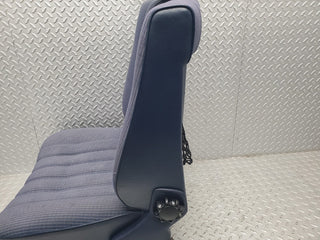 W123 front left seat blue used OEM