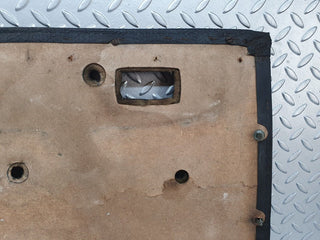 W108 rear right door card black used OEM