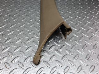 R129 SL a pillar cover right side beige used OEM