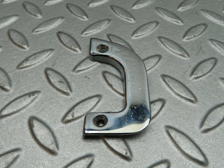 R107 SL left interior chrome door latch trim used OEM