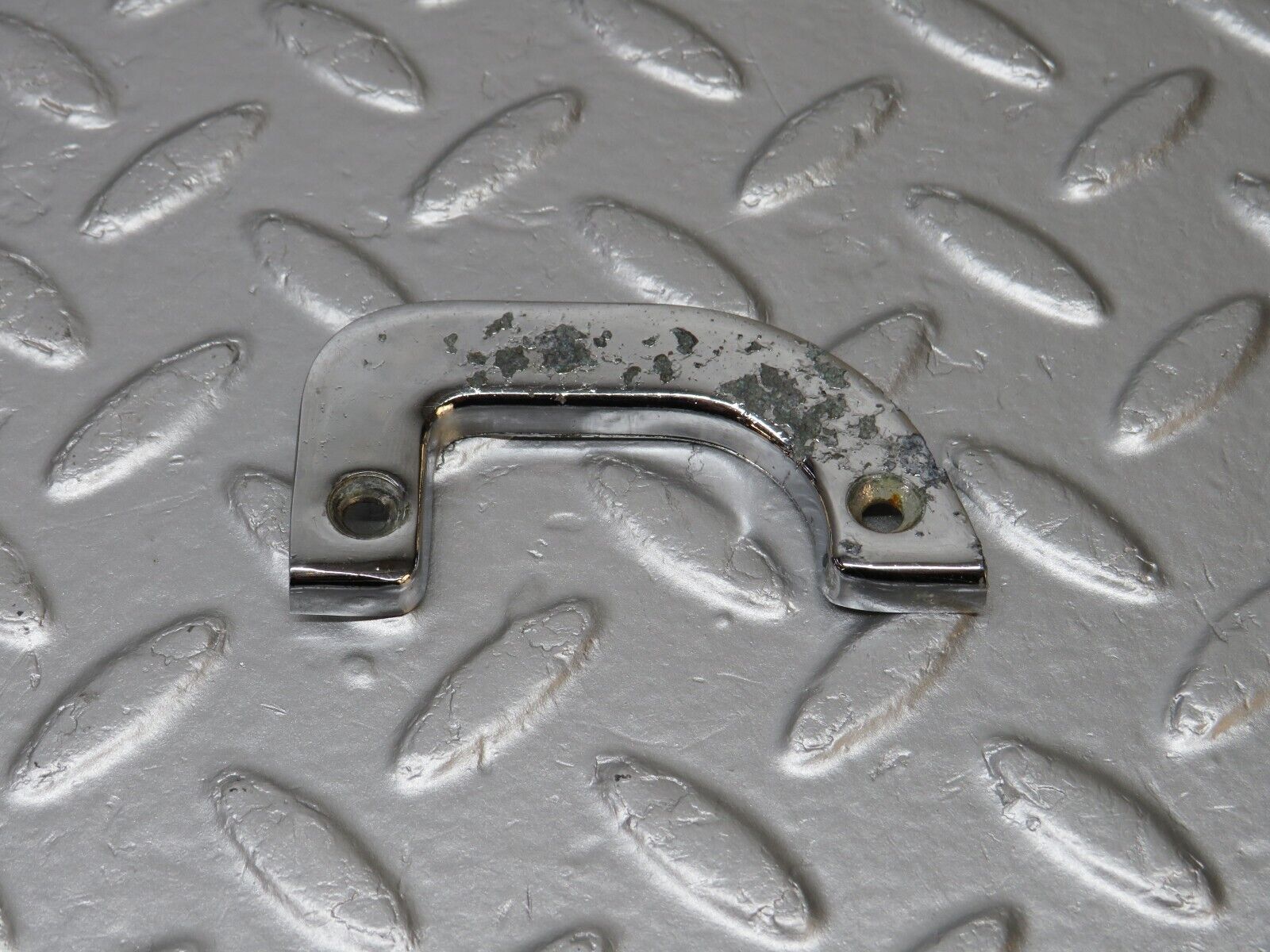 40035 Mercedes-Benz R107 350SL Interior Door Chrome Latch Trim Right