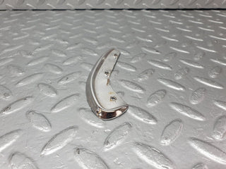 W108 interior door handle chrome trim pair left used OEM