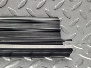 W123 Coupe door sill trim black right side used OEM