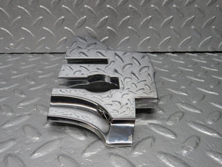 R107 SL b pillar chrome cover right used OEM