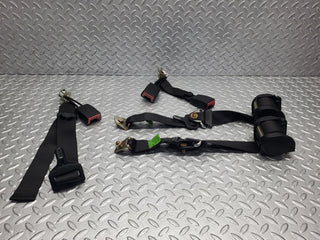 W201 Baby Benz rear seat belt set with buckles used OEM