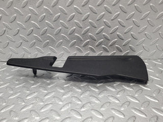 W123 Coupe front left seat cover trim black used OEM
