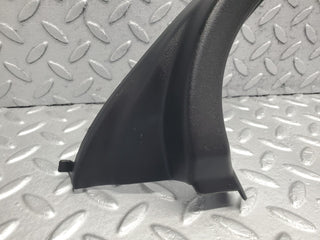 W210 rear left inner window frame cover black used OEM