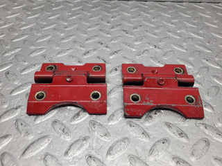 C123 Coupe door hinge pair right side used OEM