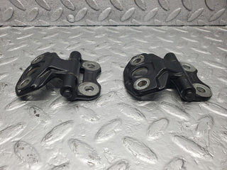 W140 door hinge front left used OEM