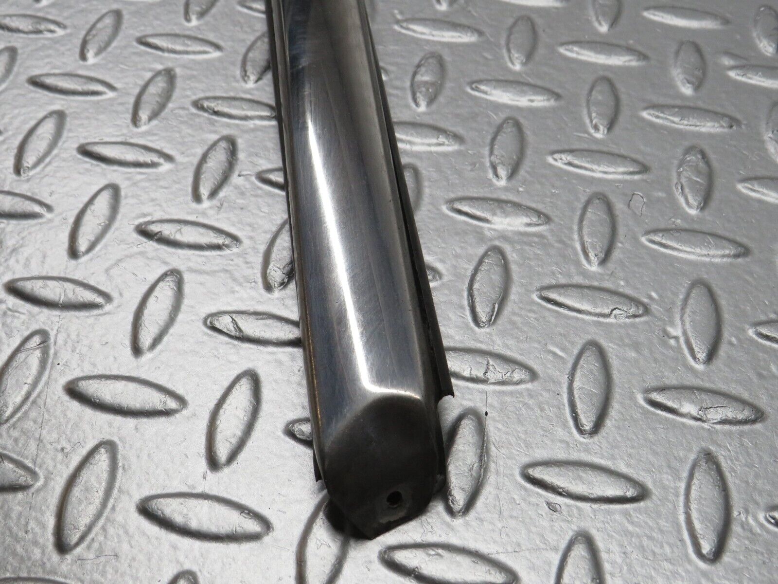 40198 Mercedes-Benz R107 Left Skirt Chrome Trim Strip