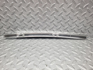 W114 front right chrome window channel used OEM