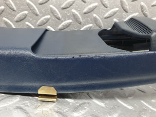 W201 Baby Benz b pillar cover left blue used OEM