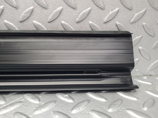 W123 Coupe door sill trim black right side used OEM