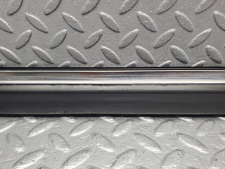 W123 Coupe right door lower moulding trim used OEM