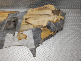 46984 Mercedes-Benz R129 320SL Coupe Front Right Floor Carpet Beige 1296801440