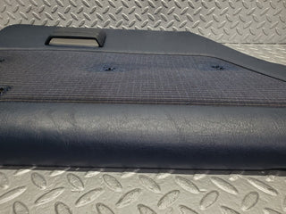 S123 Wagon rear left door card blue used OEM