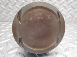 W124 Cabriolet piston with connecting rod used OEM
