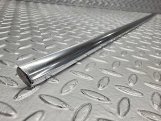 W123 Wagon rear left door chrome moulding trim used OEM
