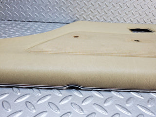 W123 rear right door card beige used OEM