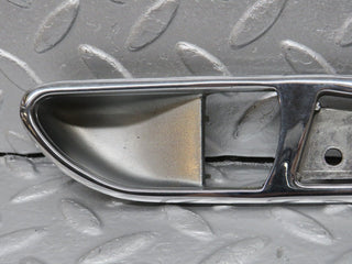 R107 SL interior door handle chrome surround left used OEM