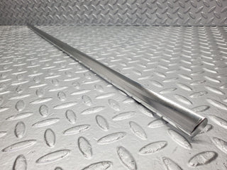W123 rear right door chrome moulding trim used OEM