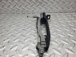 W124 Cabriolet left door exterior handle with key used OEM