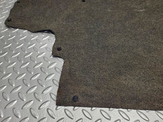 W201 Baby Benz fuel tank cover carpet grey used OEM