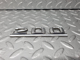 41699 Mercedes-Benz W124 200E Trunk Badge Emblem