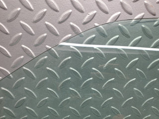 W201 Baby Benz front left door window glass used OEM