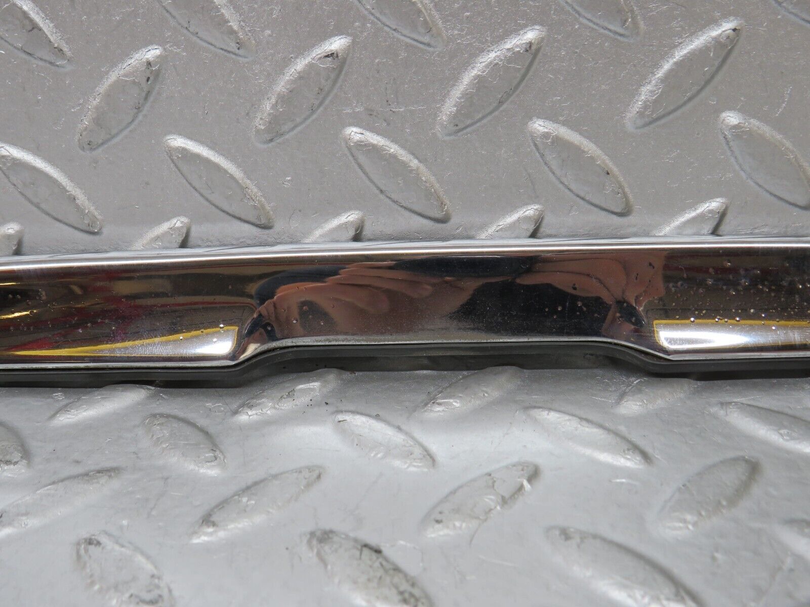 35490 Mercedes-Benz R107 280SL Trunk Chrome Handle Moulding 1077580202