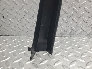 W210 rear left inner window frame cover black used OEM