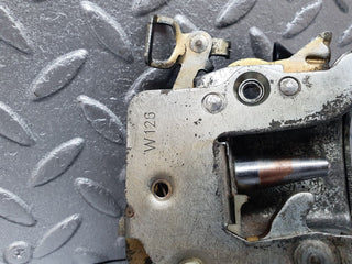 W126 Coupe left door lock mechanism used OEM