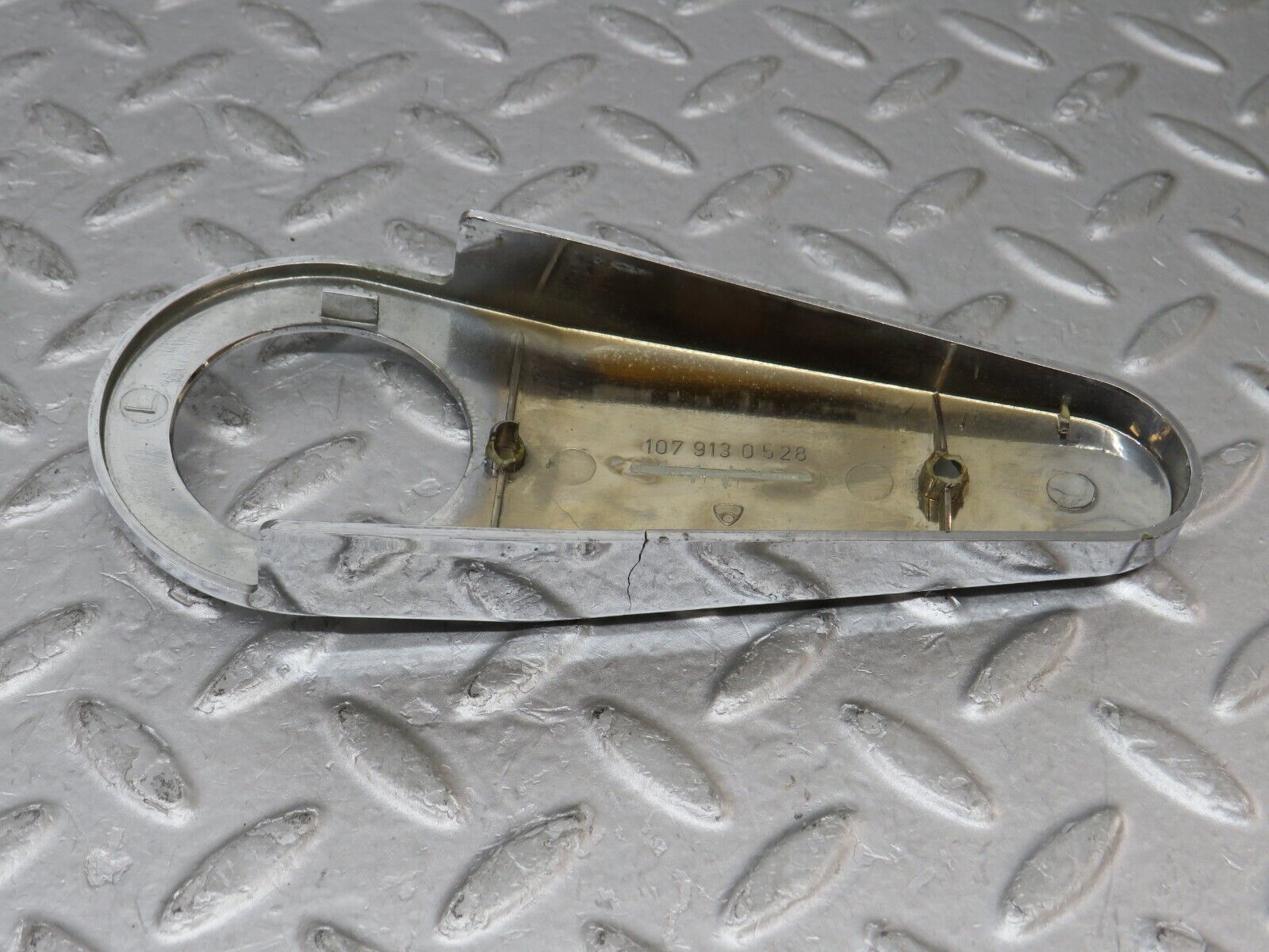 35656 Mercedes-Benz R107 280SL  Seat Hinge Chrome Cover 1079130528