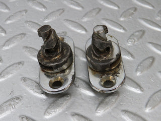 R107 SL soft top lock pair used OEM