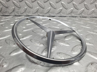 W123 trunk boot lid emblem used OEM