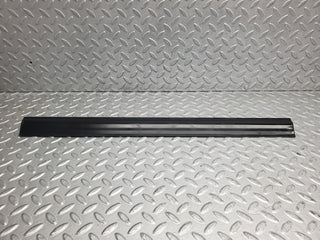 W123 rear left door lower moulding trim used OEM