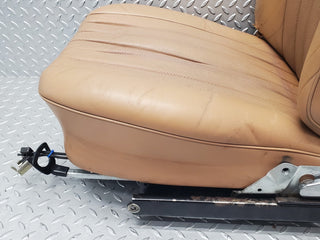 R107 SL front right driver heated seat palomino used OEM