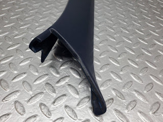 R129 SL a pillar cover left side blue used OEM