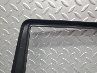 W210 rear left inner window frame cover black used OEM