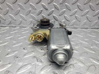 W140 window regulator motor front left used OEM