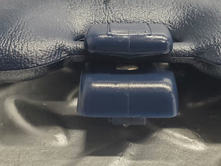 W123 sun visor left side blue used OEM
