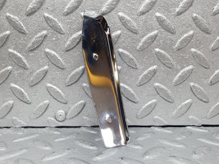 W123 Coupe left door chrome front cover used OEM