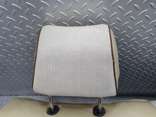 W123 Coupe rear seat beige used OEM