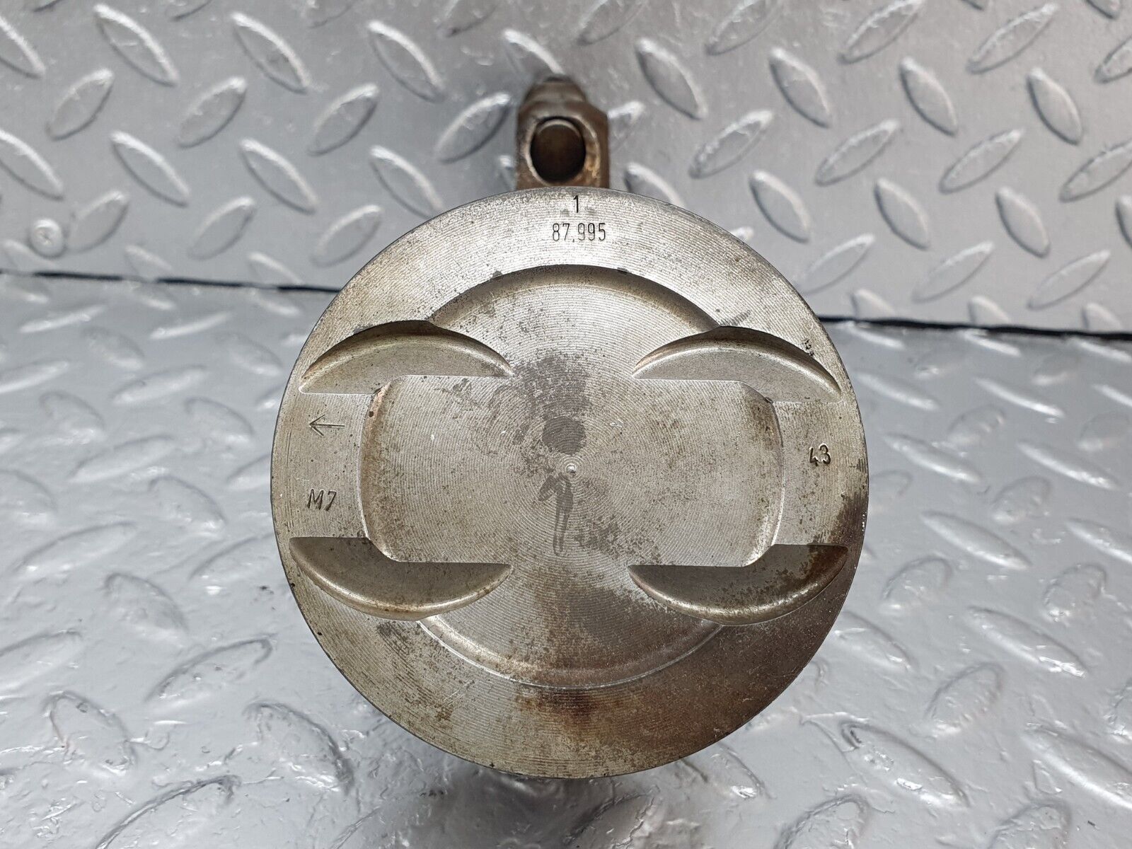 43774 Mercedes-Benz C126 380SEC Coupe Piston With Connecting Rod 87.995 11610