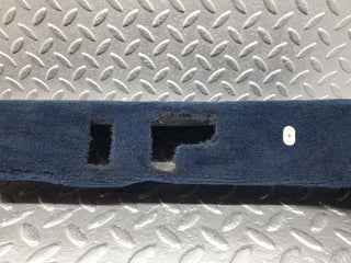 R129 SL rear floor cross member mat carpet blue used OEM