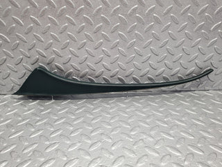 W126 rear left door interior trim green used OEM